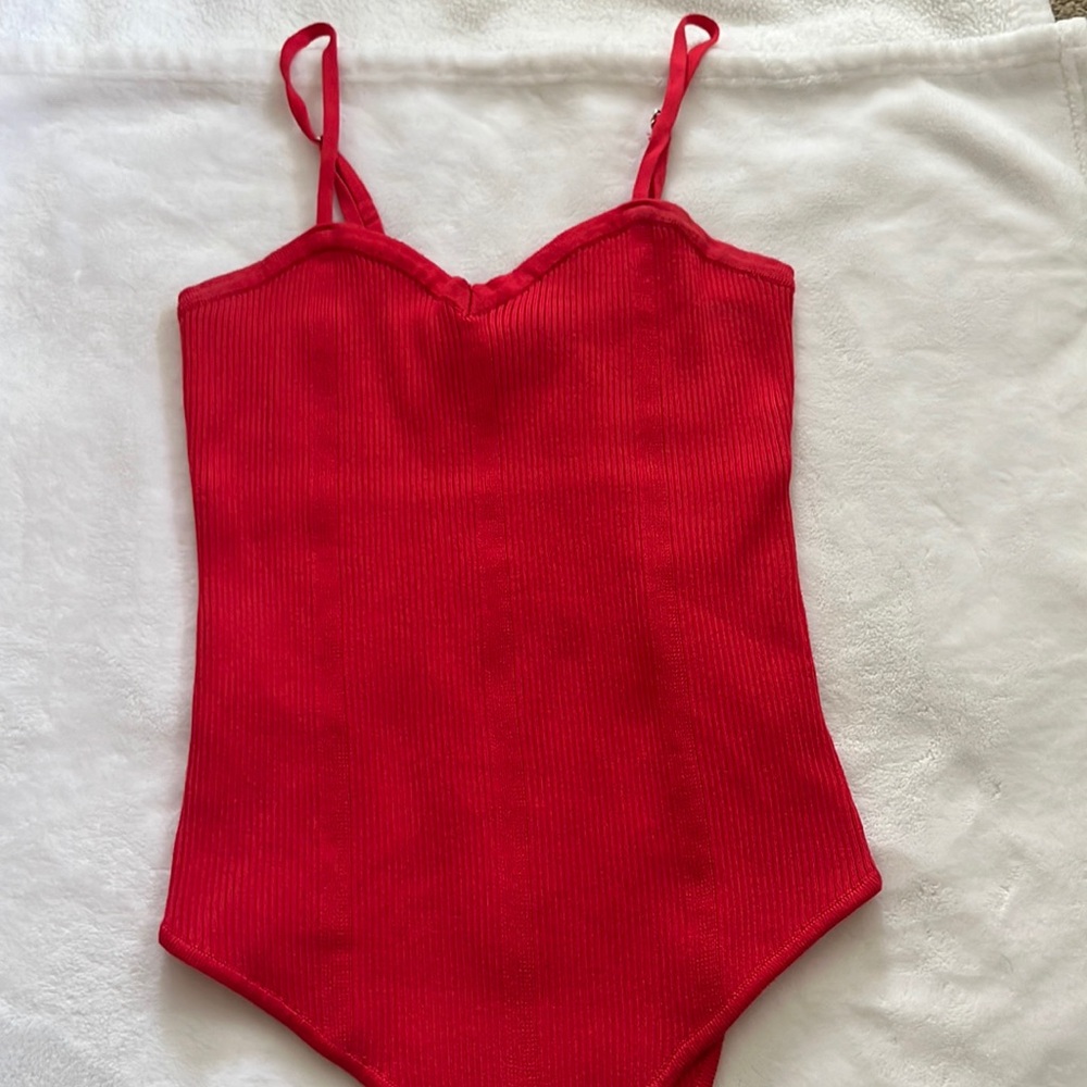 Lulus Red Bodysuit